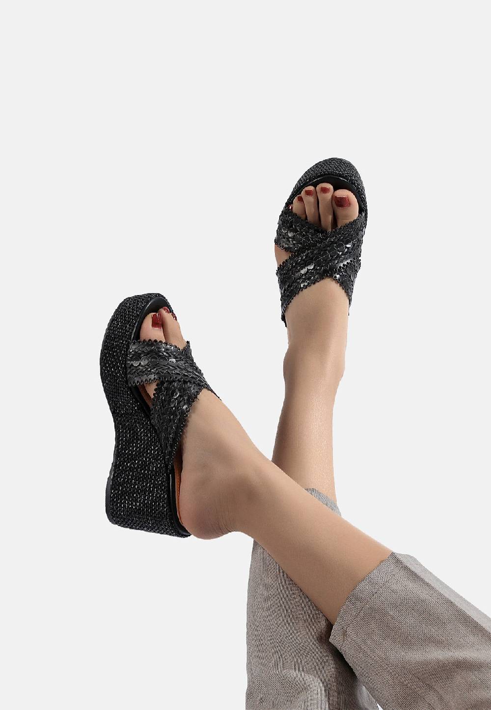 Queen Helena Sandali - Zeppe - ZM9433 Offerte esclusive