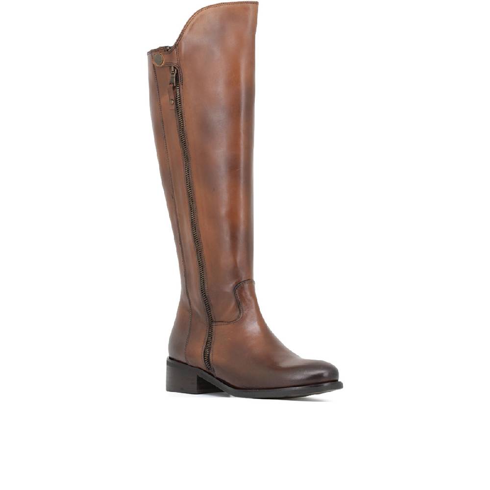 Queen Helena Stivali - K15A - vera pelle Sconto