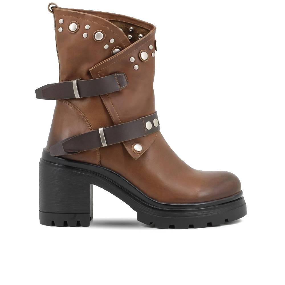 Queen Helena Stivaletti - QH21_S-80 - vera pelle Outlet