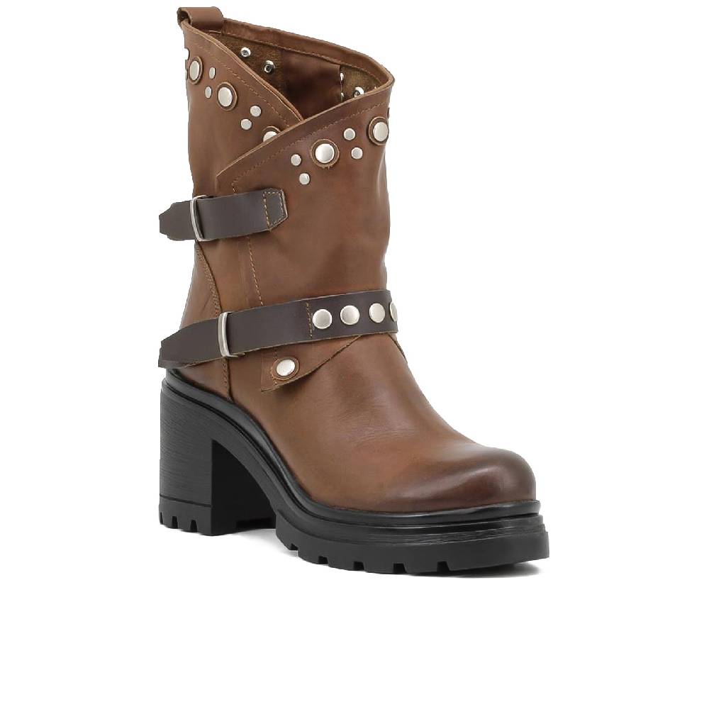 Queen Helena Stivaletti - QH21_S-80 - vera pelle Outlet