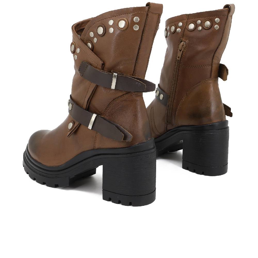 Queen Helena Stivaletti - QH21_S-80 - vera pelle Outlet