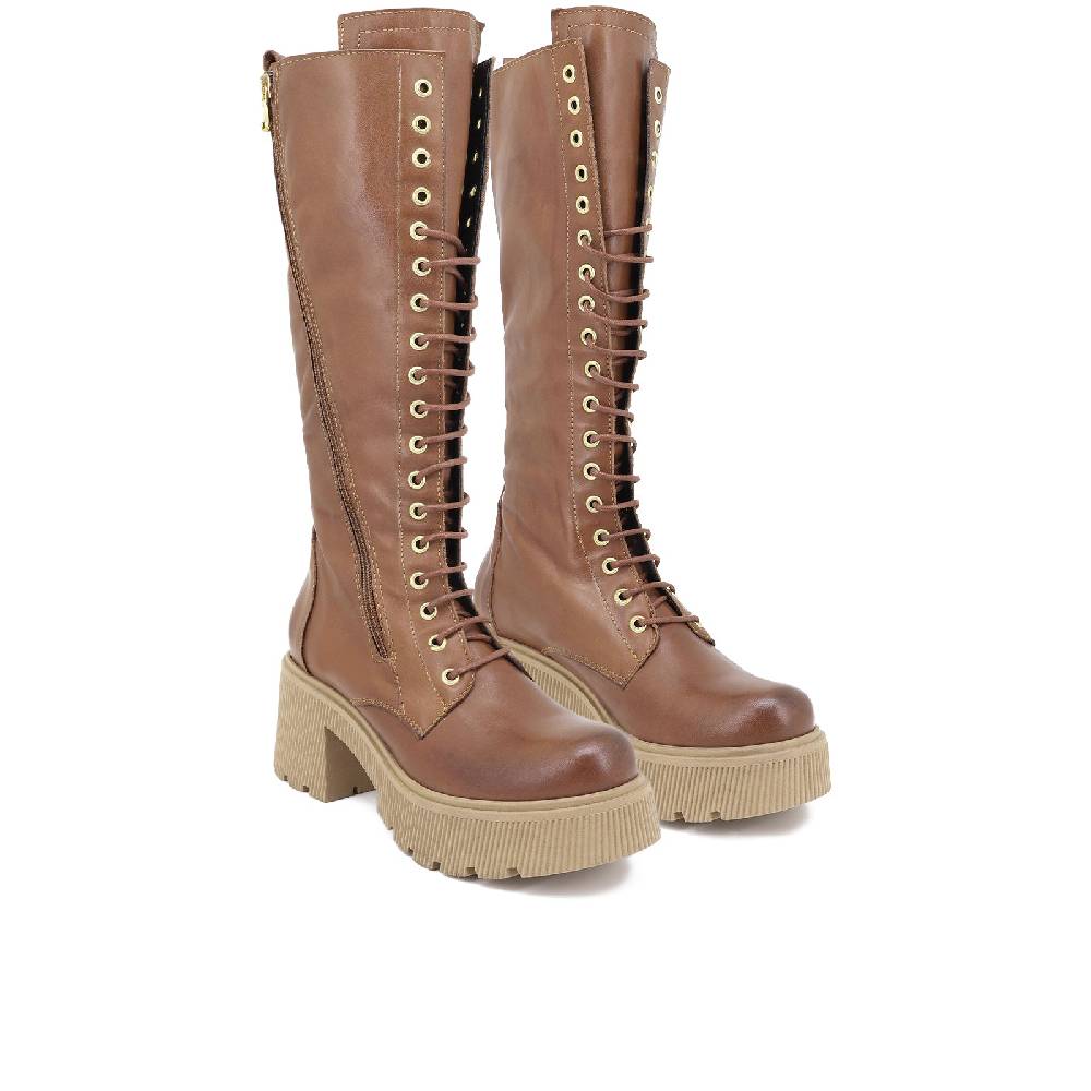 Queen Helena Stivali - ELETTRA 20 - vera pelle 50% di sconto per tempo limitato