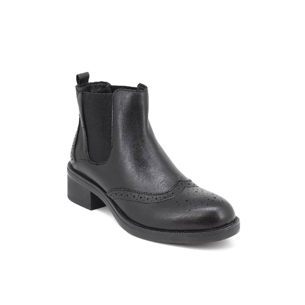 Queen Helena Chelsea Boots - QH20_V-01 - vera pelle In Vendita