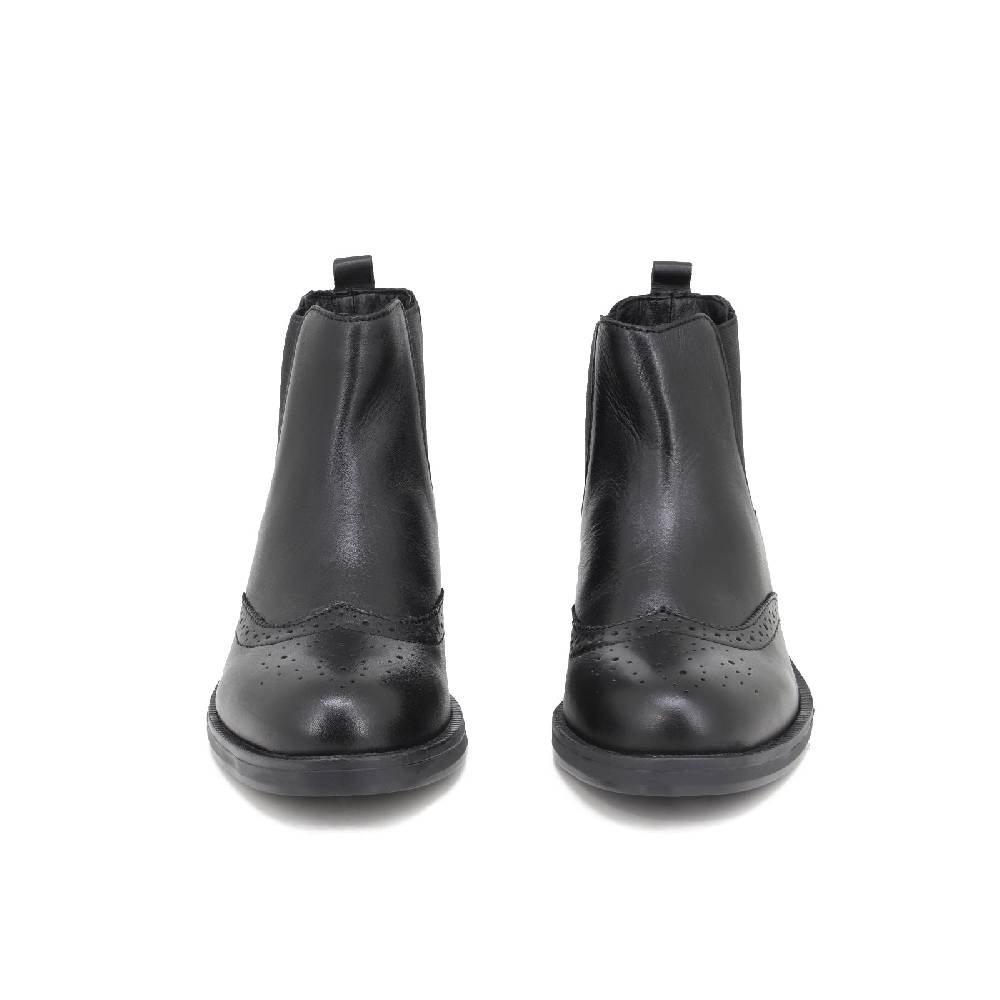 Queen Helena Chelsea Boots - QH20_V-01 - vera pelle In Vendita