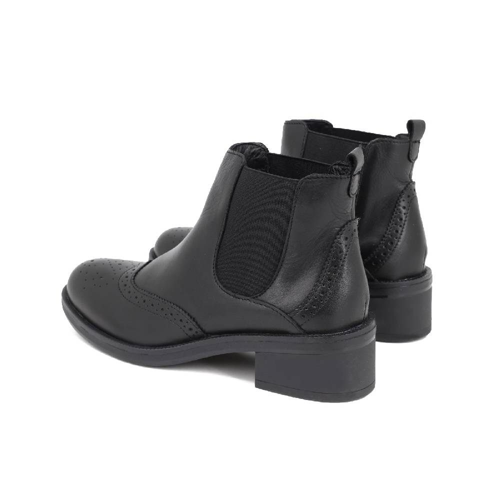 Queen Helena Chelsea Boots - QH20_V-01 - vera pelle In Vendita