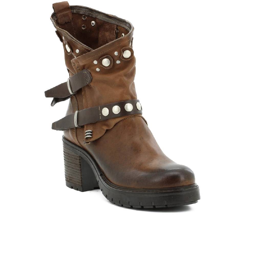 Queen Helena Stivaletti - F34 - vera pelle Comprane uno, ottenene uno gratis