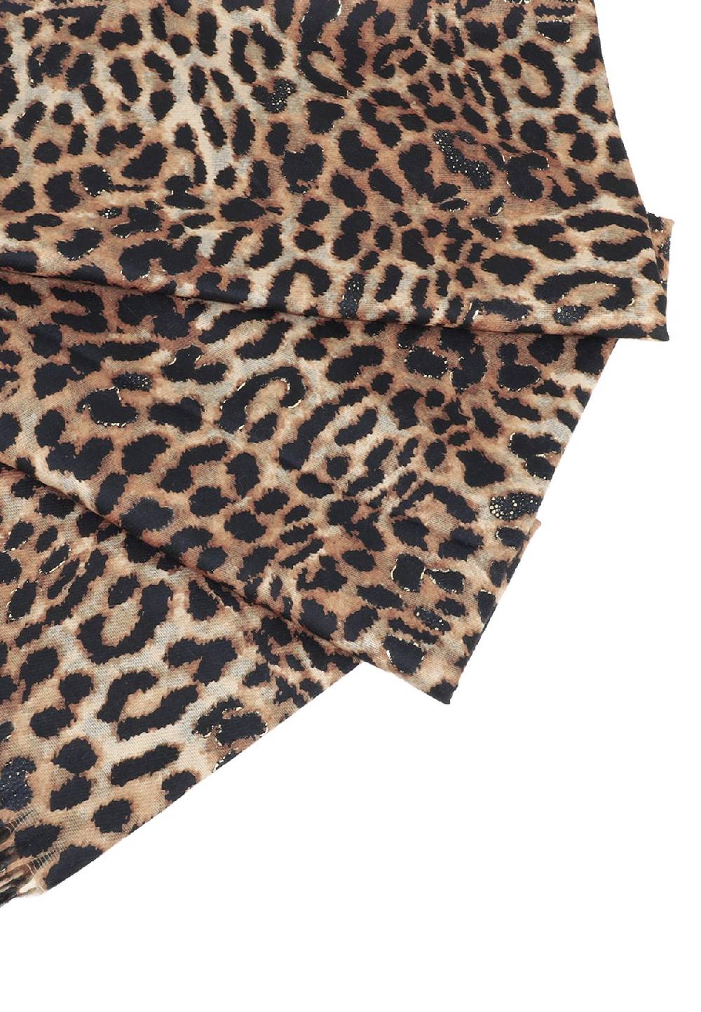 Queen Helena Sciarpa leopardata - SC02 Black Friday Prezzi