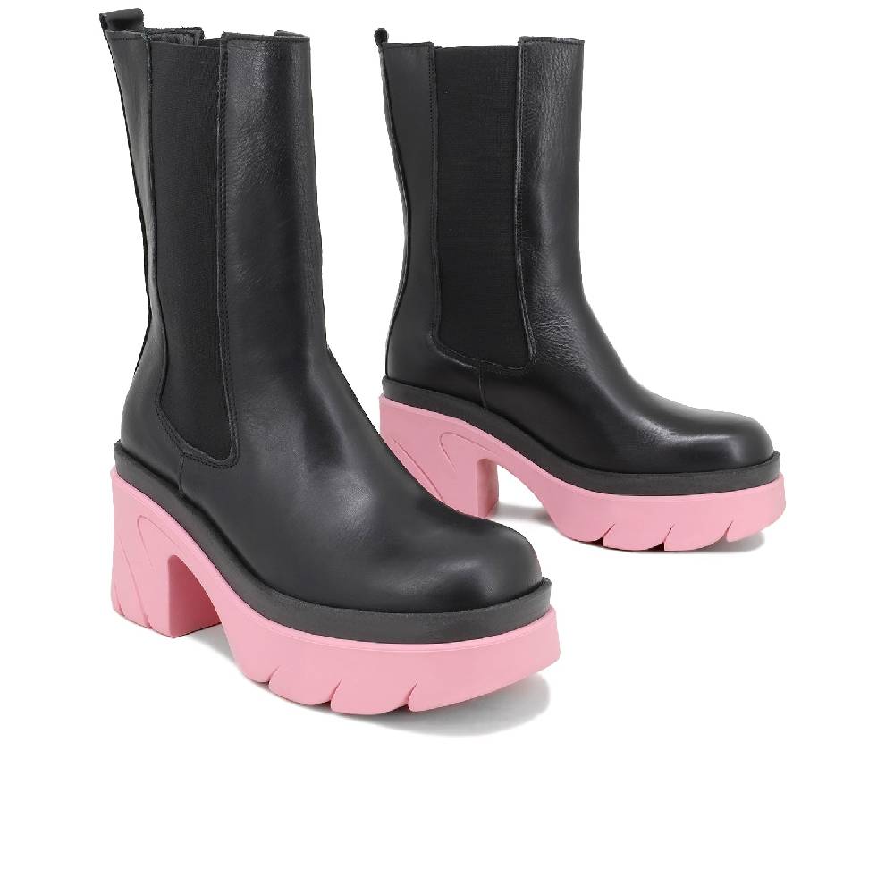 Queen Helena Chelsea Boots - KIM92 - vera pelle Black Friday