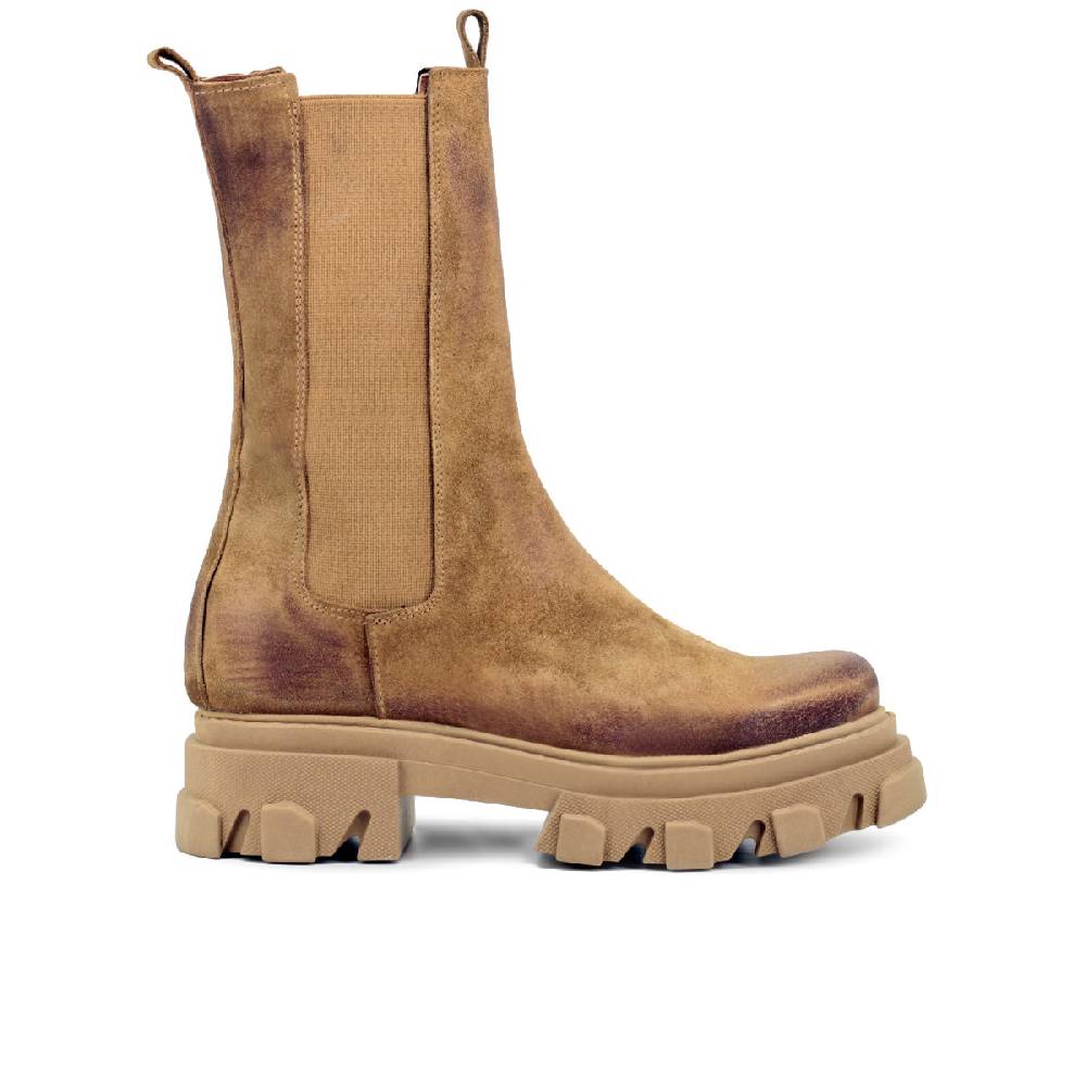 Queen Helena Chelsea boots alti - LUNA 29 - vera pelle Offerta natalizia