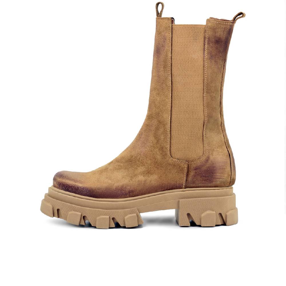 Queen Helena Chelsea boots alti - LUNA 29 - vera pelle Offerta natalizia