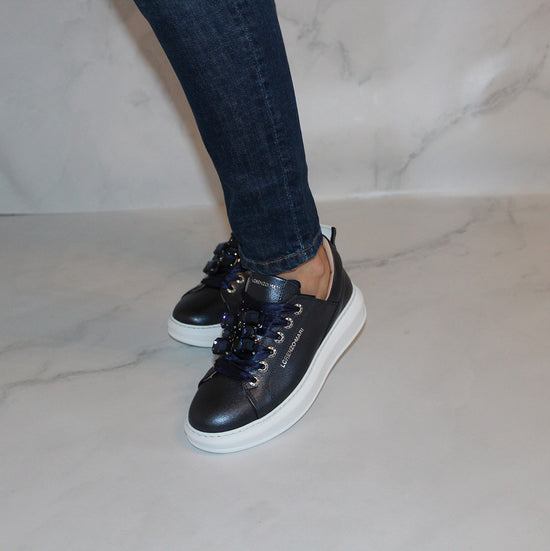 Lorenzo Mari Sneaker Jasmine Blu Spedizione Gratuita