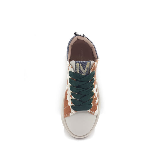 Lorenzo Mari Sneaker JANE Mucca Cuoio In Linea