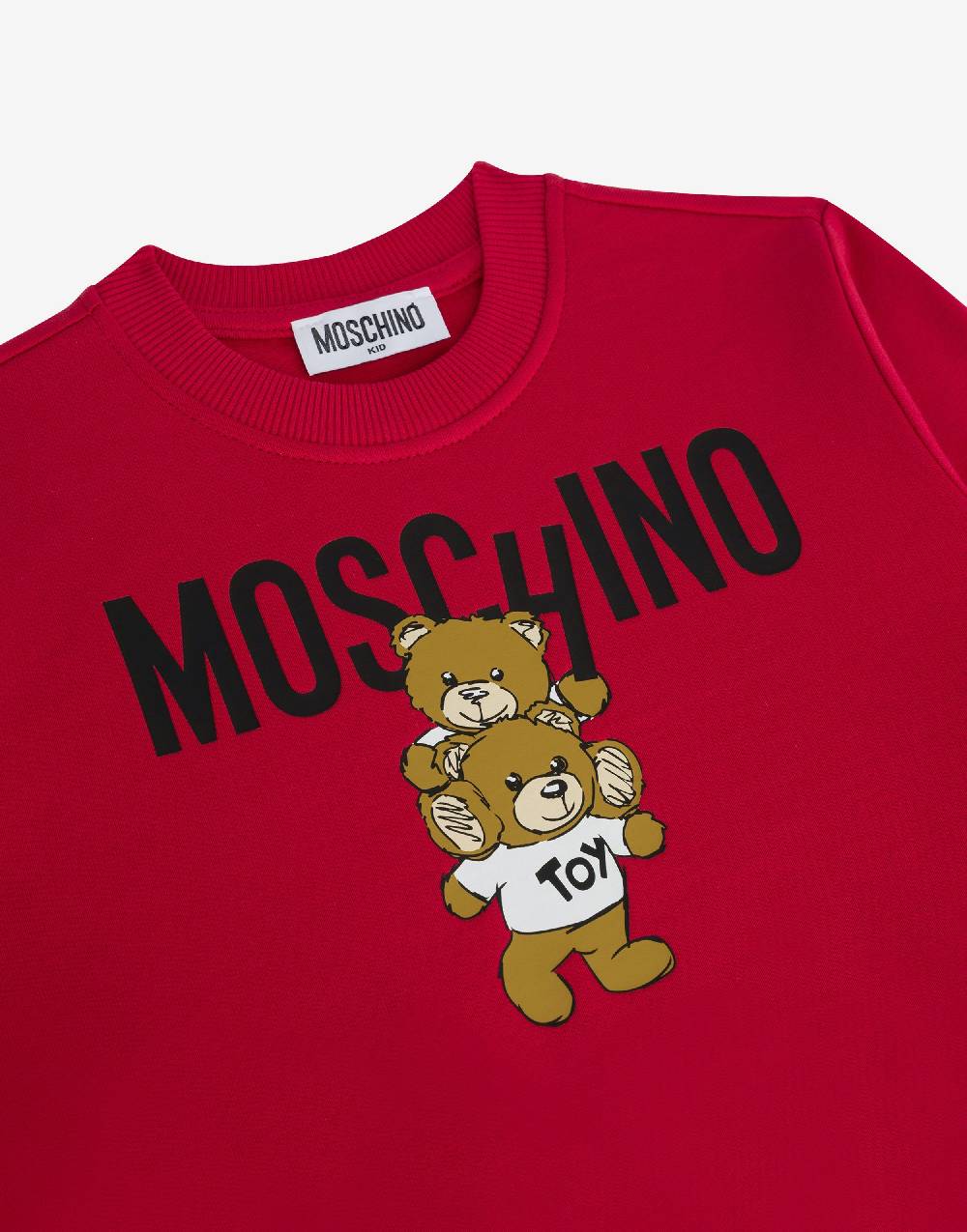 Love Moschino Felpa in cotone Moschino Teddy Bear Soddisfazione Garantita