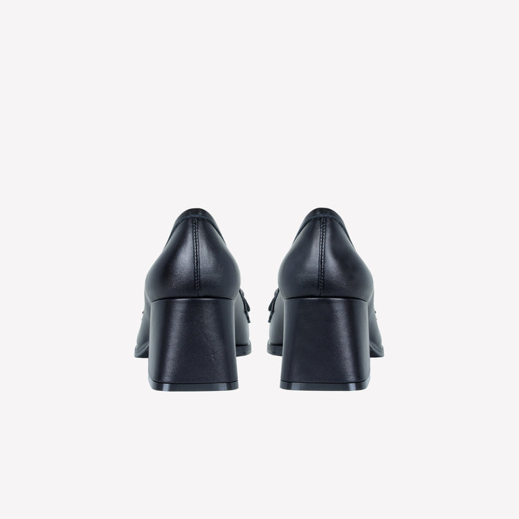 Roberto Festa MOCASSINO IN NAPPA NERO CON ACCESSORIO PERLA GERT Offerta