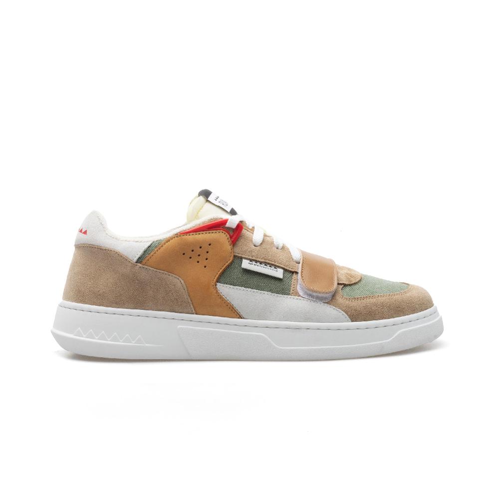 RUN OF Foam RS sneakers in pelle pelle scamosciata e tela di cotone % Online