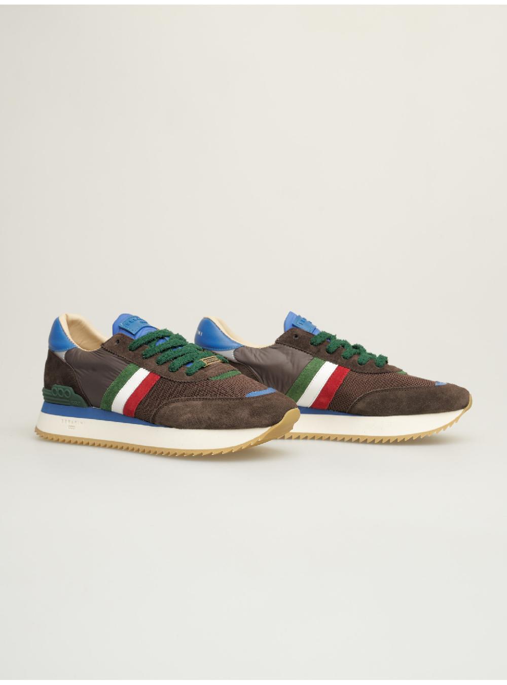 Serafini sneakers uomo in pelle nylon scamosciato tessuto Serafini Shop Affare Del Giorno