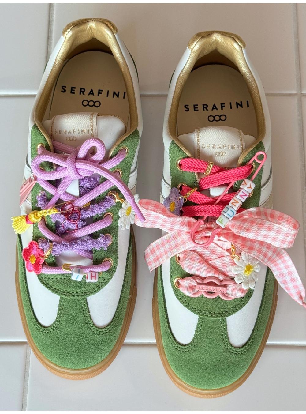 Serafini COURT - WHITE GREEN GOLD Serafini Shop Outlet