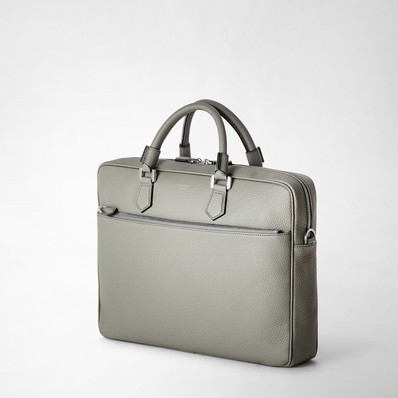 Serapian BORSA BUSINESS SLIM IN PELLE CACHEMIRE Qualità Garantita