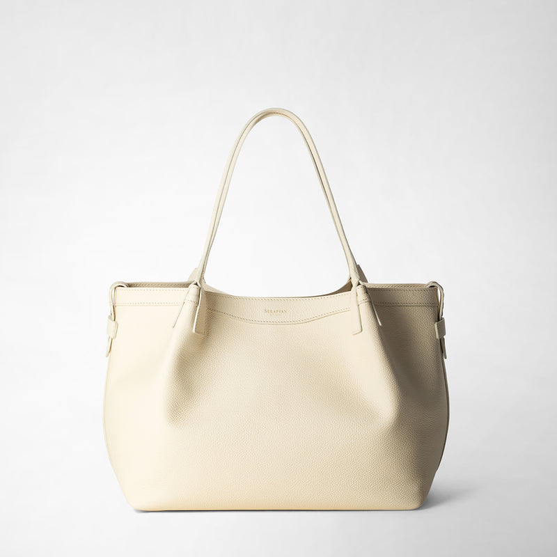 Serapian TOTE BAG SECRET PICCOLA IN PELLE RUGIADA Spedizione Gratuita