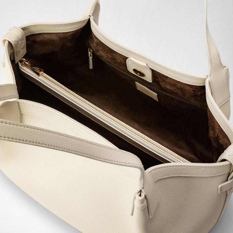 Serapian TOTE BAG SECRET PICCOLA IN PELLE RUGIADA Spedizione Gratuita