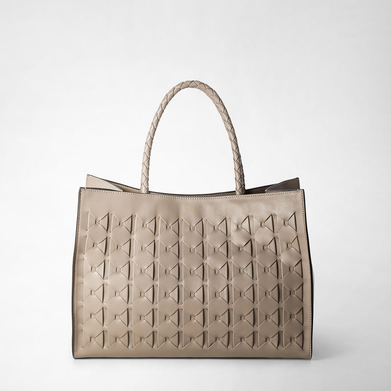 Serapian 1928 tote bag in mosaico sahara Offerta