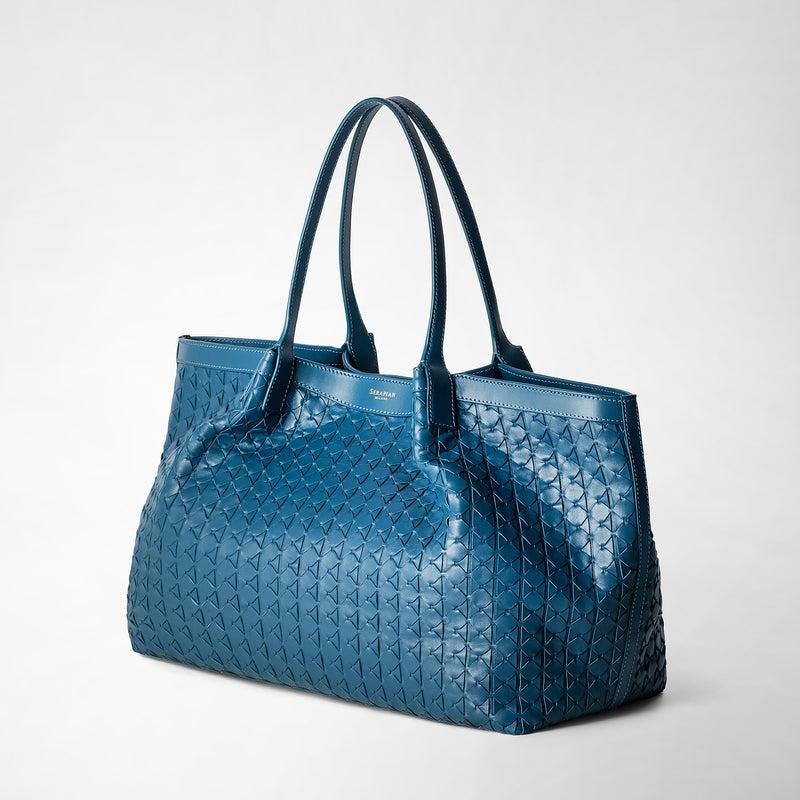 Serapian TOTE BAG SECRET IN MOSAICO Nuova