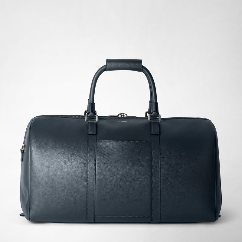Serapian Borsa da viaggio in pelle evoluzione blu navy Acquista Ora