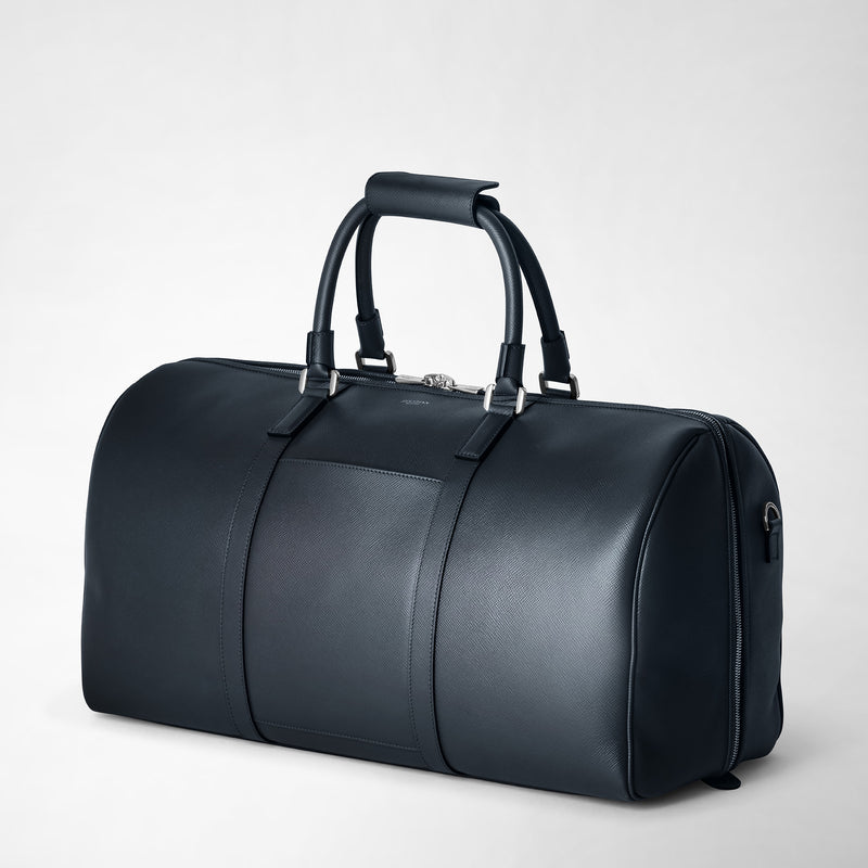 Serapian Borsa da viaggio in pelle evoluzione blu navy Acquista Ora