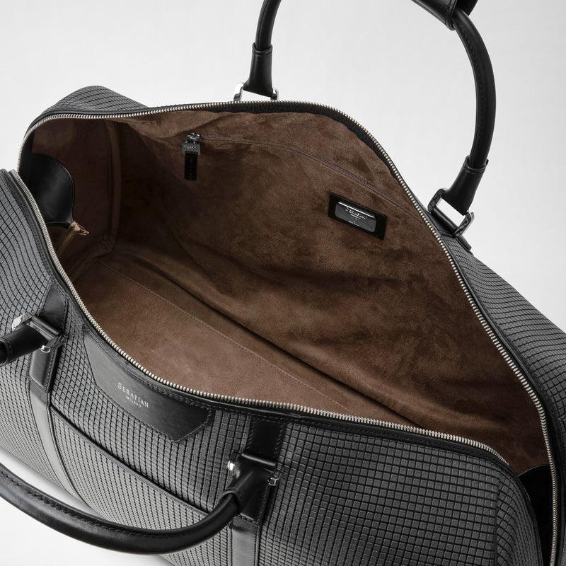Serapian Borsa da viaggio in stepan asfalto-nero Shopping Online