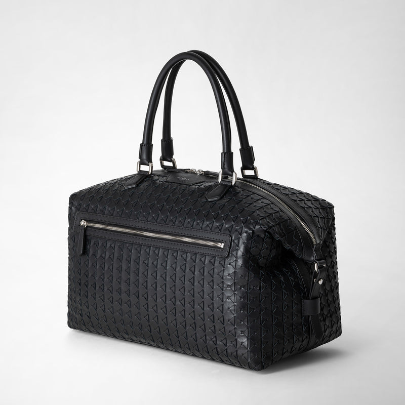 Serapian Travel bag in mosaico black Convenienza