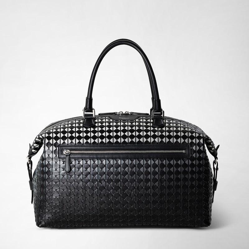 Serapian Travel bag in mosaico chiaroscuro Presa