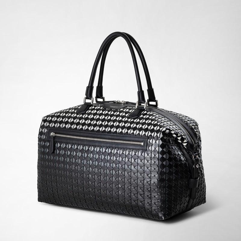 Serapian Travel bag in mosaico chiaroscuro Presa
