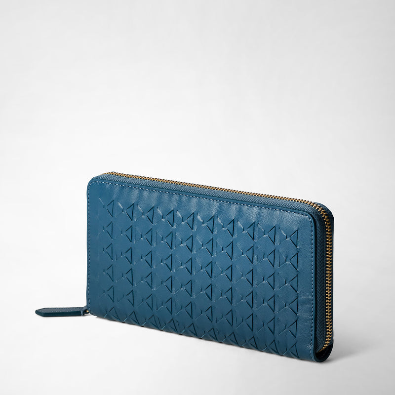 Serapian PORTAFOGLIO CON ZIP IN MOSAICO Outlet