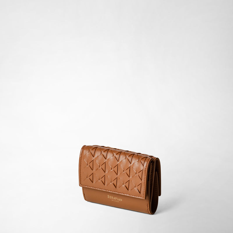 Serapian PORTAFOGLIO TRI-FOLD IN MOSAICO Moda