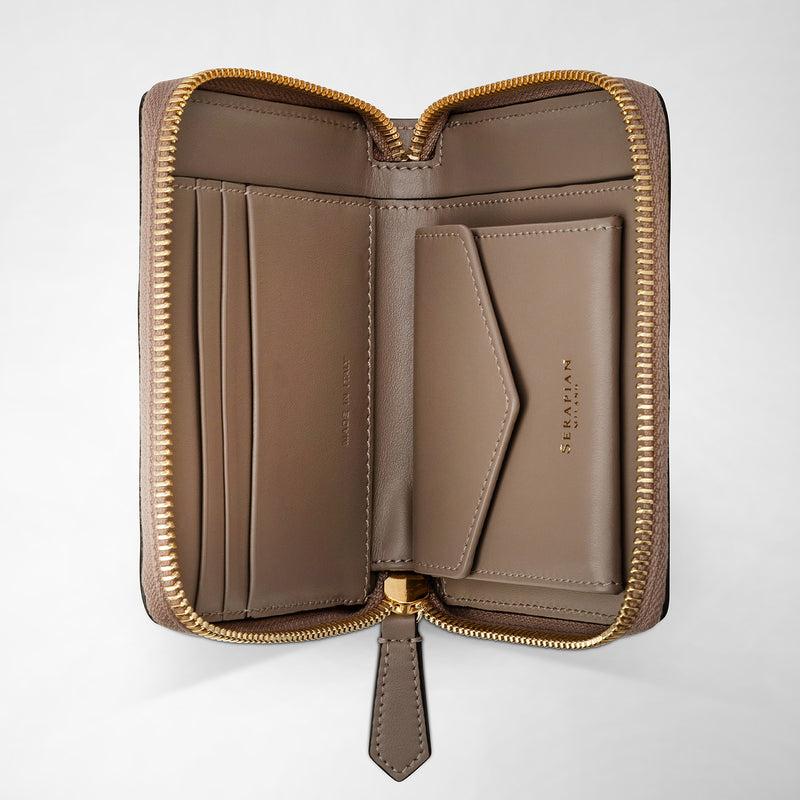 Serapian PORTAFOGLIO MINI CON ZIP IN MOSAICO Italia