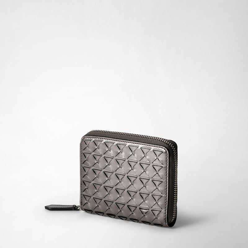 Serapian PORTAFOGLIO MINI CON ZIP IN MOSAICO Prezzo di fabbrica