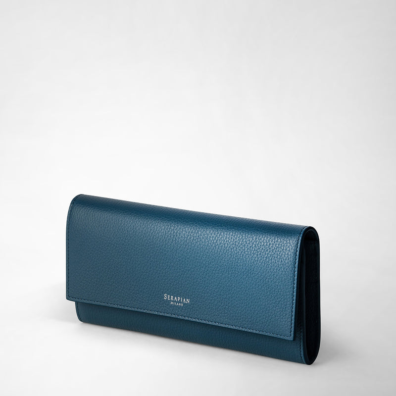 Serapian PORTAFOGLIO CONTINENTAL IN PELLE RUGIADA Shopping online