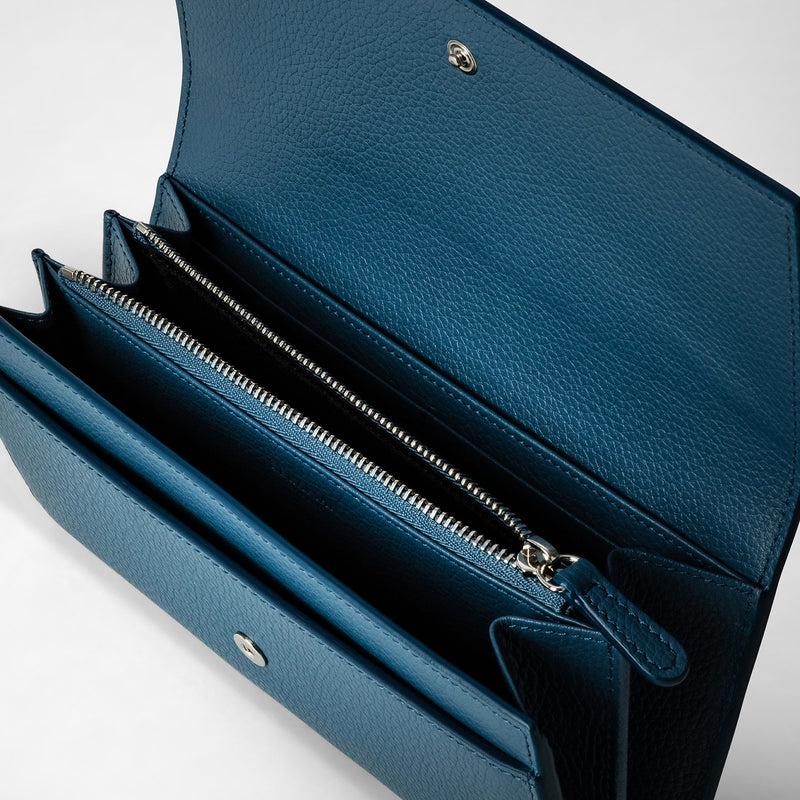 Serapian PORTAFOGLIO CONTINENTAL IN PELLE RUGIADA Shopping online