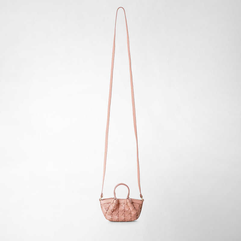 Serapian Borsa secret nano in mosaico blush Prezzo basso
