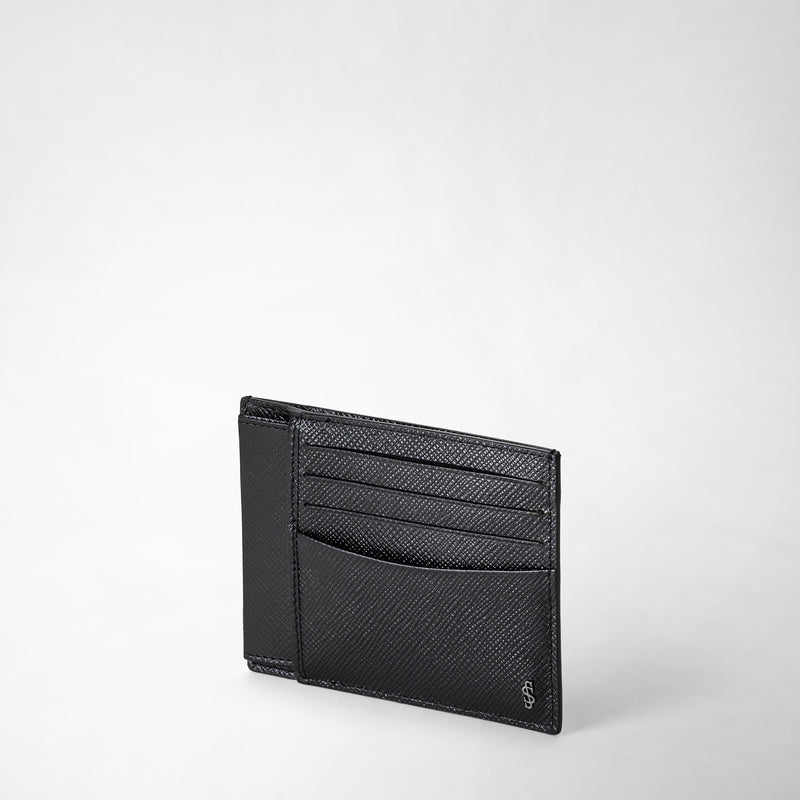 Serapian PORTACARTE PER 3 CARTE E PORTA DOCUMENTI IN PELLE EVOLUZIONE Vendite Flash