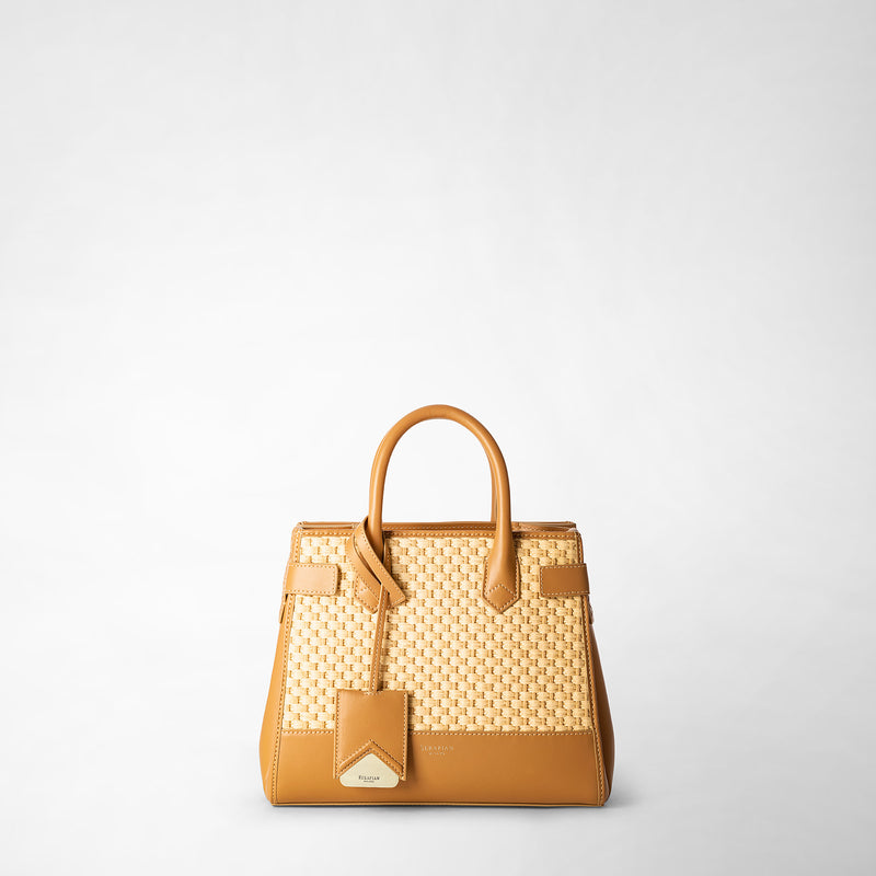 Serapian BORSA A MANO MELINÉ IN RAFFIA Offerta esclusiva