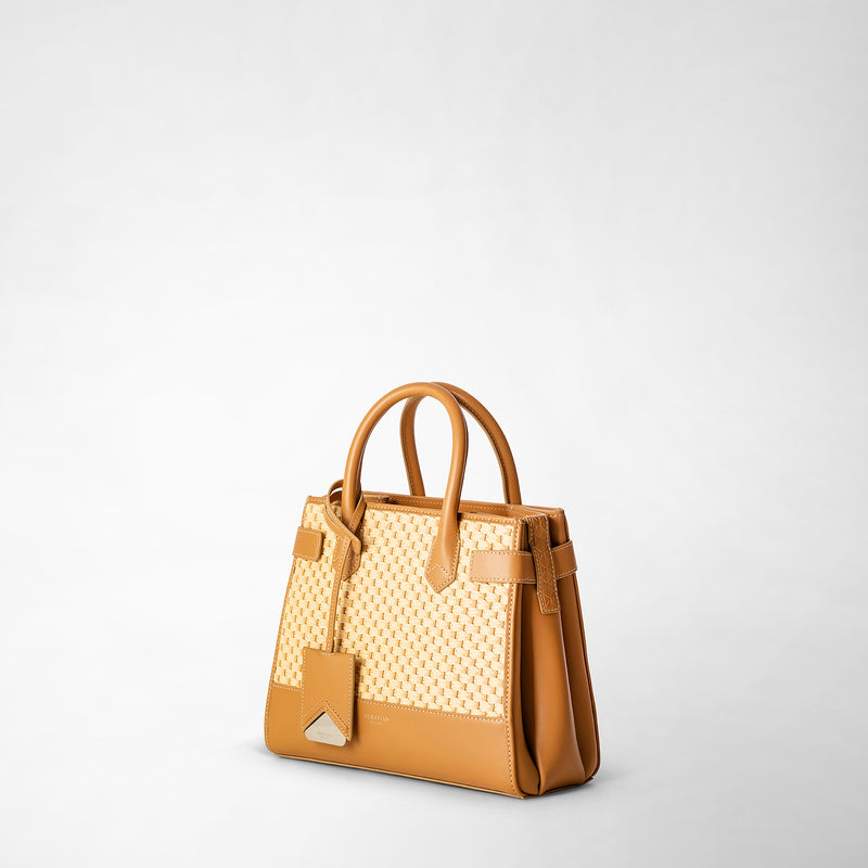 Serapian BORSA A MANO MELINÉ IN RAFFIA Offerta esclusiva