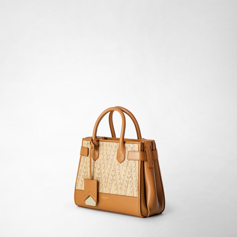 Serapian BORSA A MANO MELINÉ IN RAFFIA Vendite stagionali