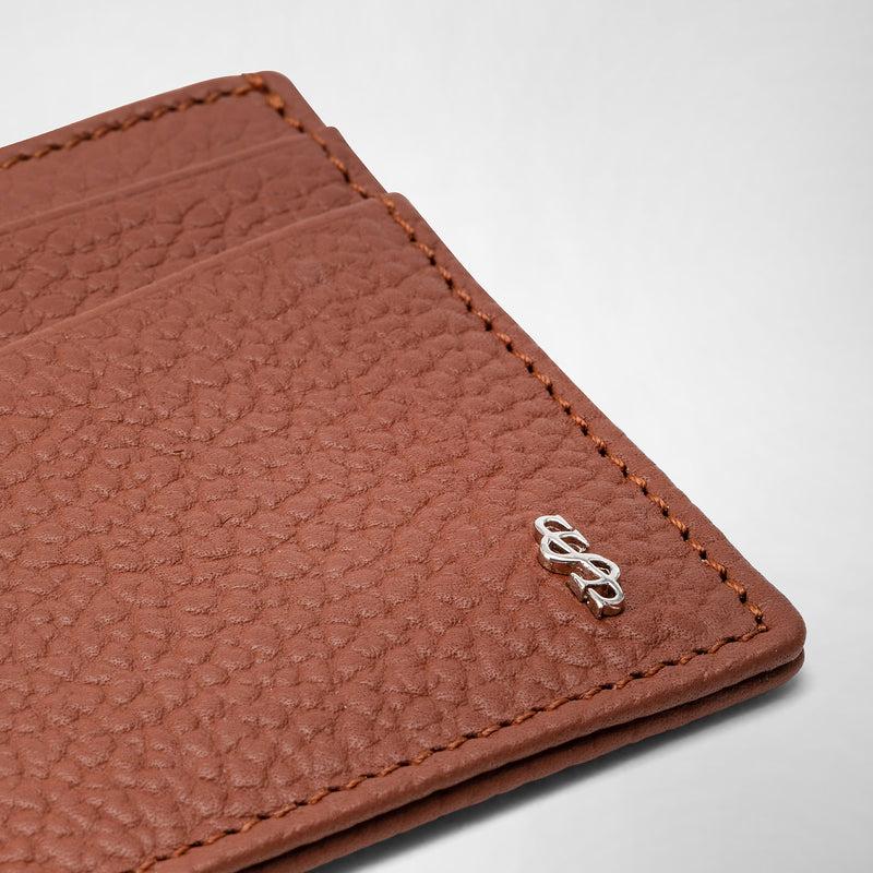 Serapian PORTACARTE PER 4 CARTE IN PELLE CACHEMIRE Offerta Anniversario