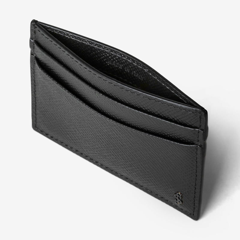 Serapian Portacarte per 4 carte pelle evoluzione nero Offerte esclusive