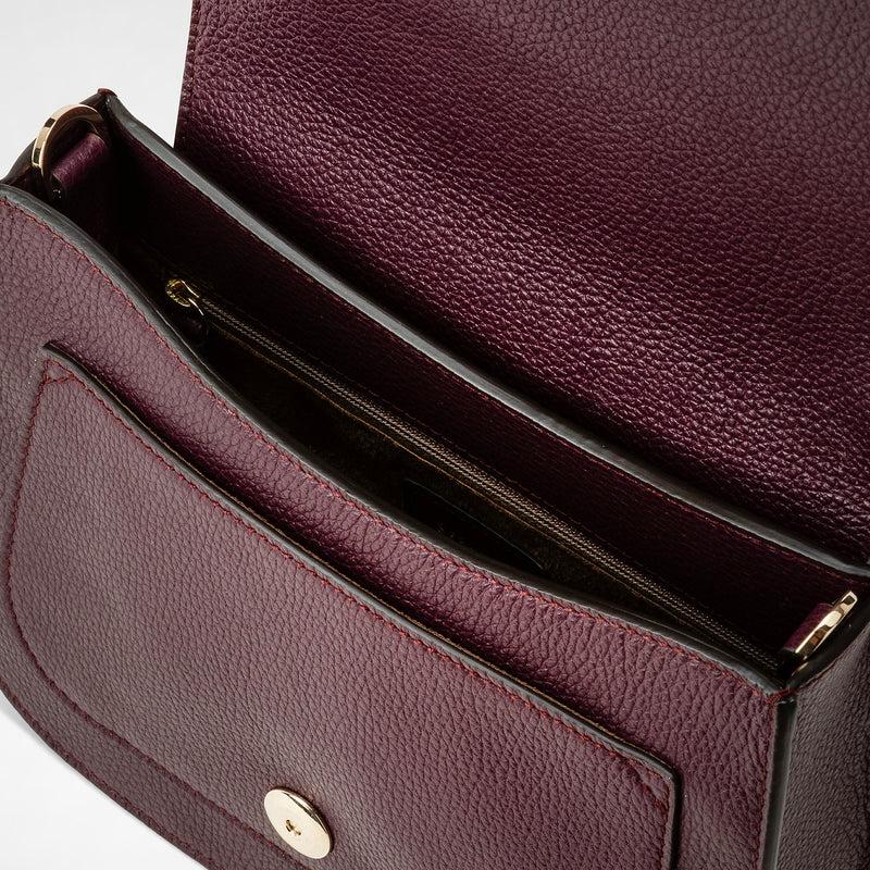 Serapian BORSA LUNA CROSSBODY IN PELLE RUGIADA Offerte giornaliere