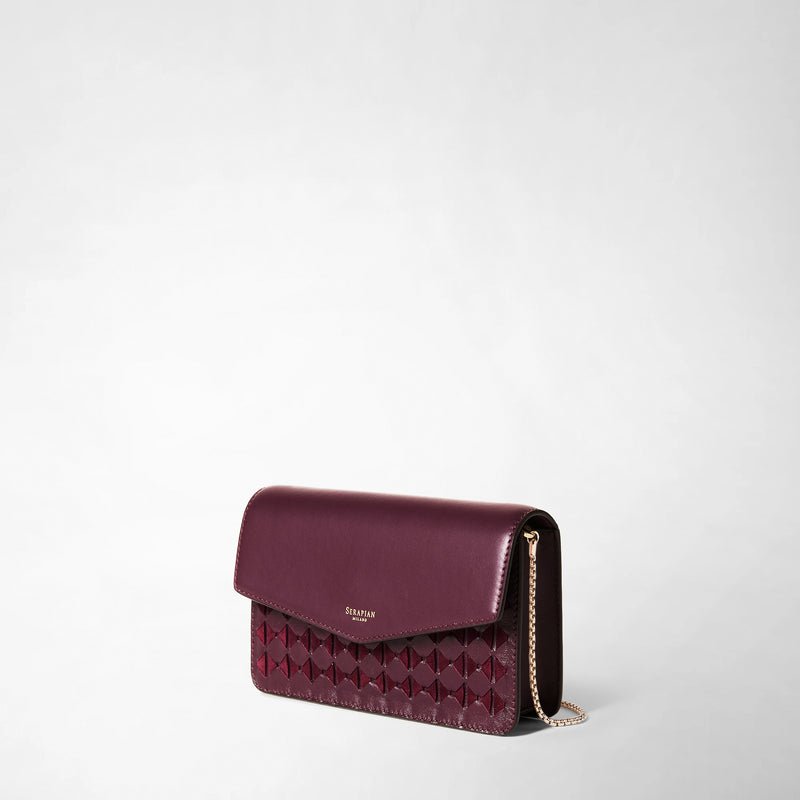 Serapian CLUTCH CON CATENA IN MOSAICO Sconti VIP