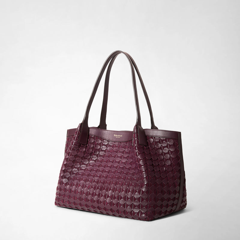 Serapian TOTE BAG SECRET PICCOLA IN MOSAICO Super Saving Price