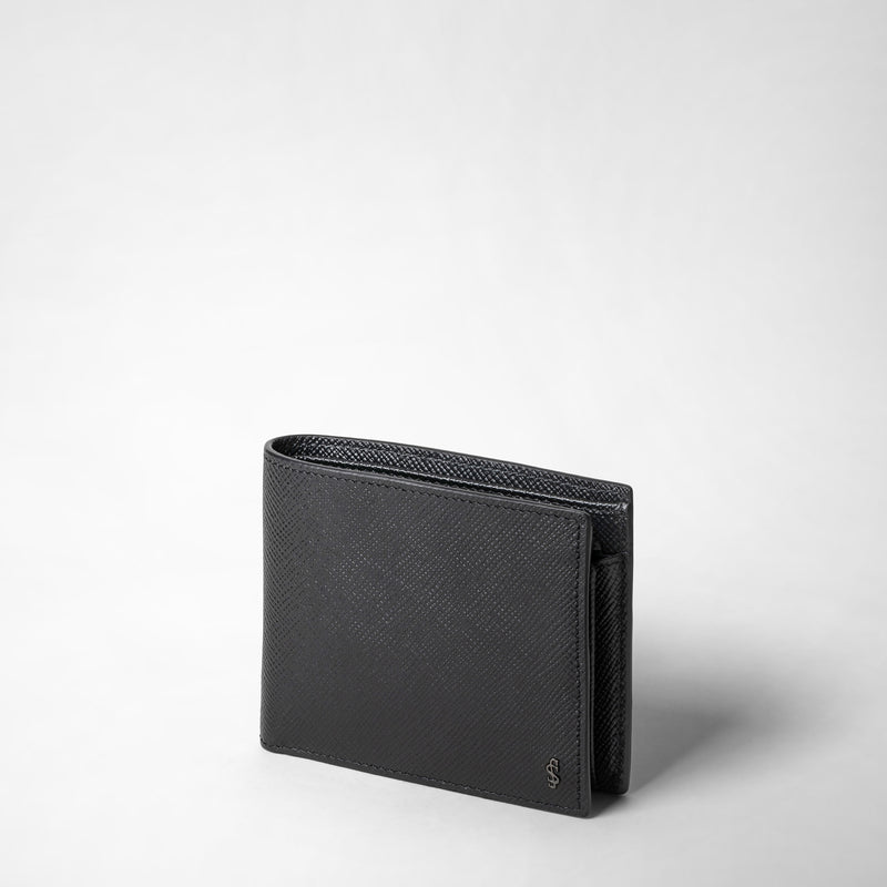 Serapian Portafoglio con portamonete pelle evoluzione nero Fino al 65% di sconto