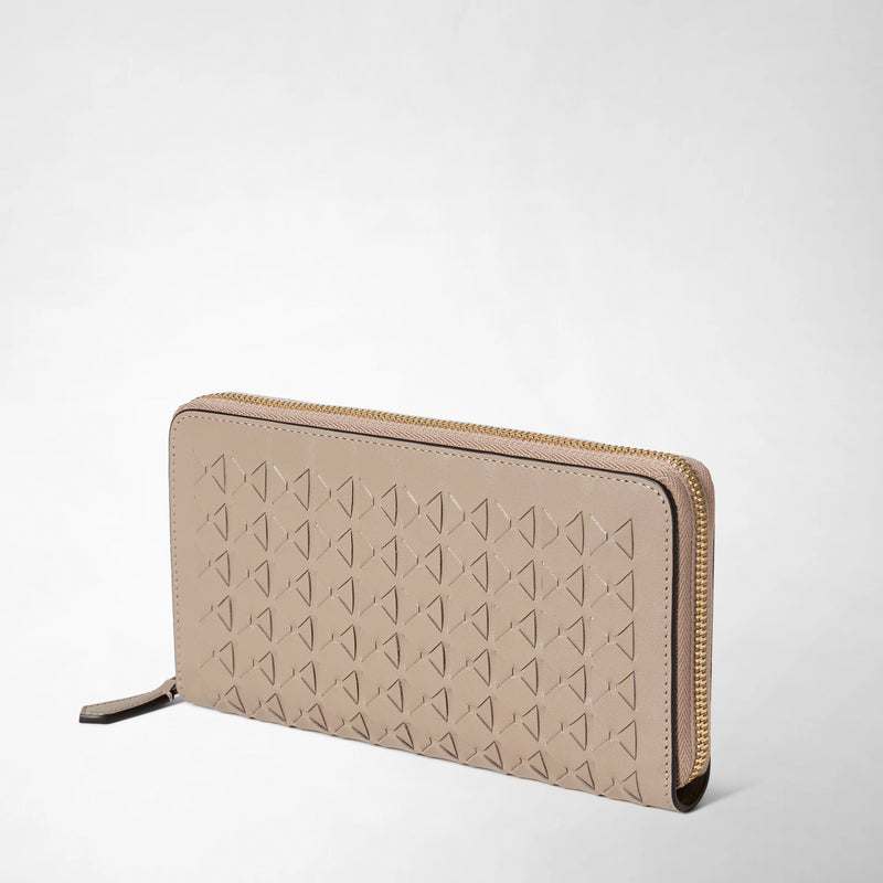 Serapian PORTAFOGLIO CON ZIP IN MOSAICO Officina